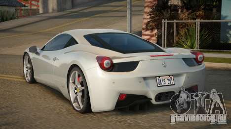 Ferrari 458 Sanor для GTA San Andreas