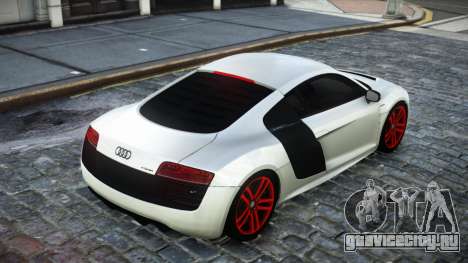 Audi R8 Cerna для GTA 4