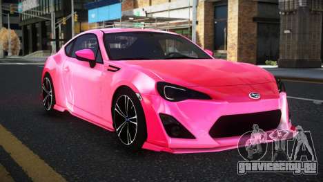 Subaru BRZ Nigel S8 для GTA 4