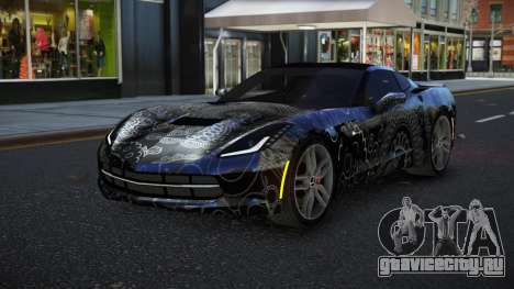 Chevrolet Corvette C7 Ewashu S11 для GTA 4