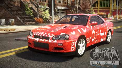 Nissan Skyline R34 Nehgan S13 для GTA 4
