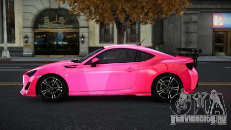 Subaru BRZ Nigel S8 для GTA 4