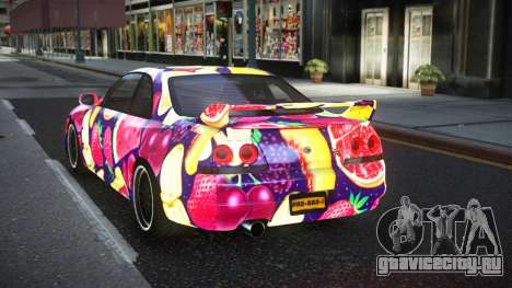 Nissan Skyline R33 Risic S2 для GTA 4
