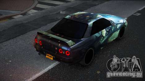 Nissan Skyline R32 Napho S10 для GTA 4