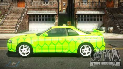 Nissan Skyline R34 Nehgan S8 для GTA 4