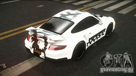 Porsche 977 GT2 Ashid S6 для GTA 4