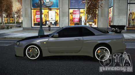 Nissan Skyline R34 Dopuy для GTA 4
