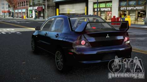 Mitsubishi Lancer Evolution VIII Vofibu для GTA 4