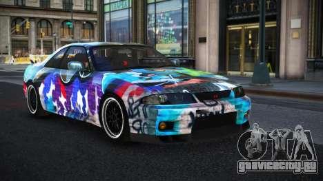 Nissan Skyline R33 Risic S14 для GTA 4