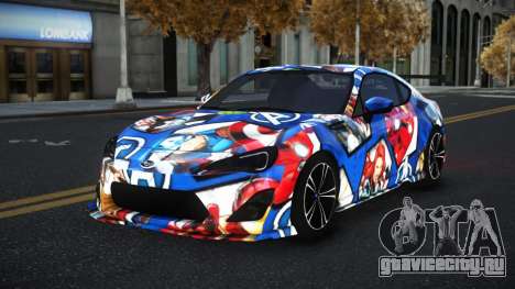 Subaru BRZ Nigel S9 для GTA 4