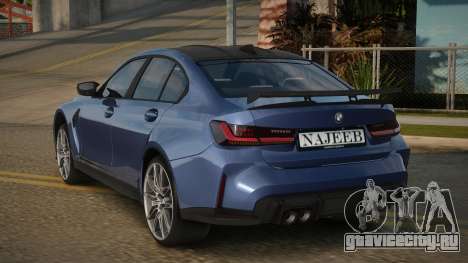 BMW M3 G80 V1.2 для GTA San Andreas