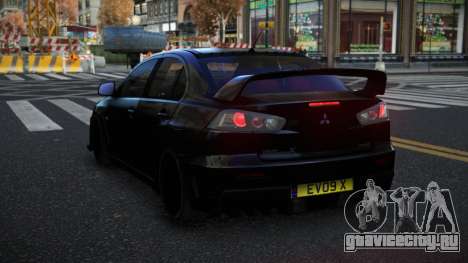 Mitsubishi Lancer Evolution X Tonjiwefo для GTA 4