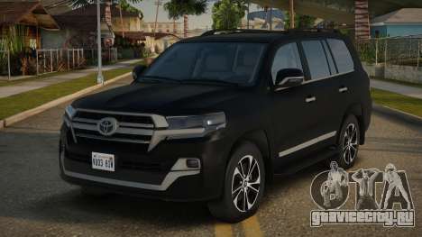 Toyota Land Cruiser V8 2017 для GTA San Andreas