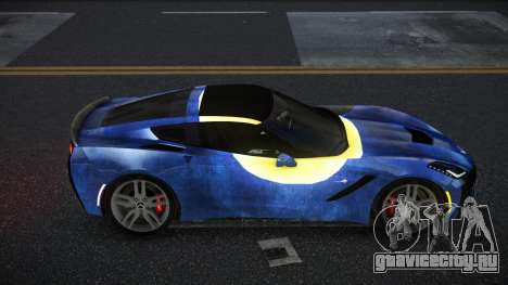 Chevrolet Corvette C7 Ewashu S5 для GTA 4