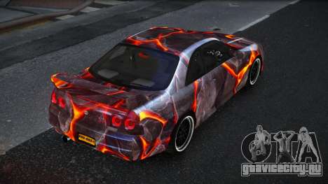 Nissan Skyline R33 Risic S9 для GTA 4