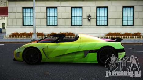 Koenigsegg Agera Jesca S7 для GTA 4