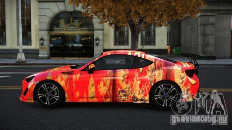 Subaru BRZ Nigel S3 для GTA 4