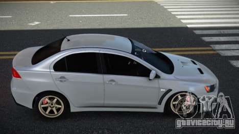 Mitsubishi Lancer Evolution X Nihtesuva для GTA 4
