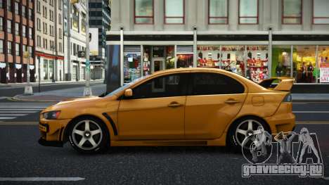 Mitsubishi Lancer Evolution X Jigwus для GTA 4