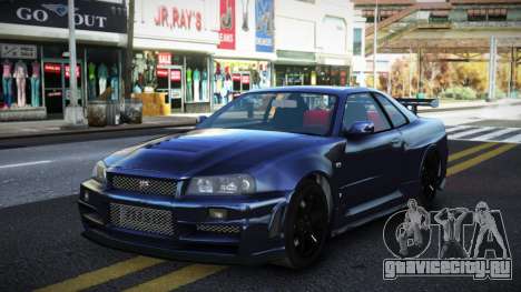 Nissan Skyline R34 Iwuq для GTA 4