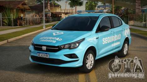2020 Fiat Cronos Seguridad Ciudadana Lanus для GTA San Andreas