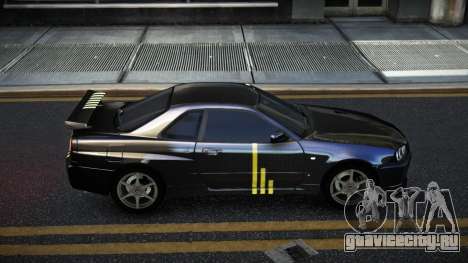 Nissan Skyline R34 Calosca S2 для GTA 4