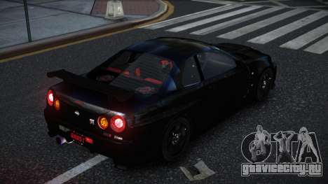 Nissan Skyline R34 Pobyi для GTA 4