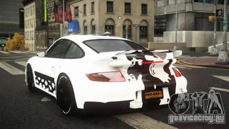Porsche 977 GT2 Ashid S6 для GTA 4