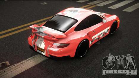 Porsche 977 GT2 Ashid S12 для GTA 4
