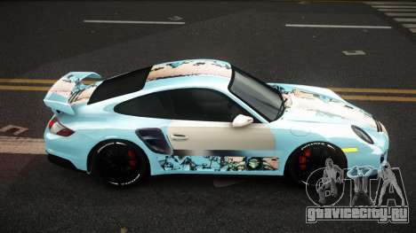 Porsche 977 GT2 Ashid S7 для GTA 4
