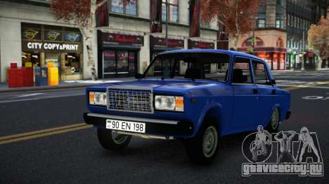 VAZ 2107 Jugejosew для GTA 4