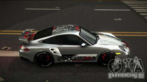 Porsche 977 GT2 Ashid S5 для GTA 4