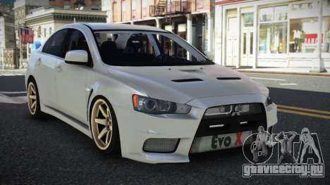 Mitsubishi Lancer Evolution X Nihtesuva для GTA 4
