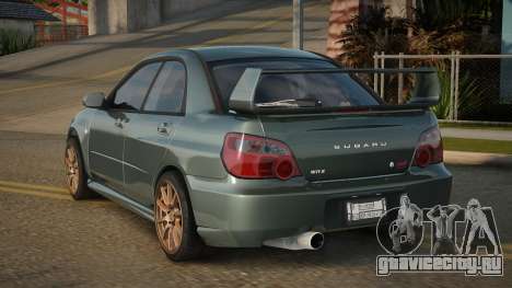 Subary Impreza STI 08th для GTA San Andreas