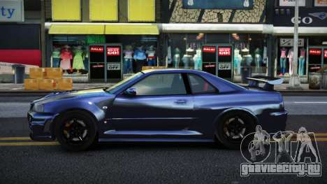 Nissan Skyline R34 Iwuq для GTA 4