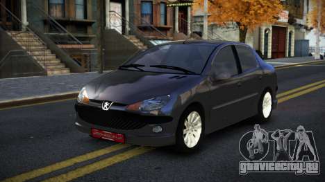 Peugeot 206 Lomkayiqa для GTA 4