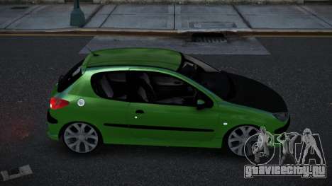 Peugeot 206 Kiwkir для GTA 4