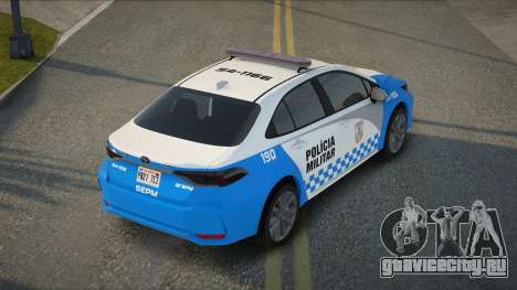 Toyota Corolla 2021 PMERJ 2025 для GTA San Andreas