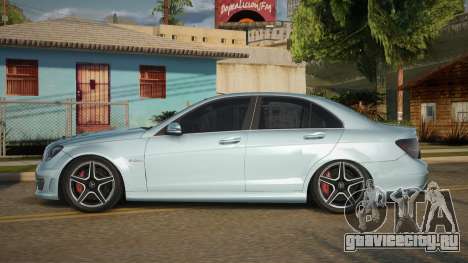 Mercedes-Benz C63 AMG Sedan 2010 для GTA San Andreas