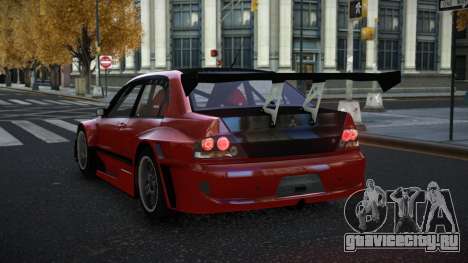 Mitsubishi Lancer Evolution IX Ninbeb для GTA 4
