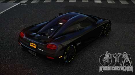Koenigsegg Agera Muhdebe для GTA 4
