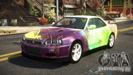 Nissan Skyline R34 Nehgan S7 для GTA 4