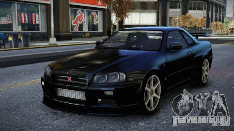 Nissan Skyline R34 Tuji для GTA 4