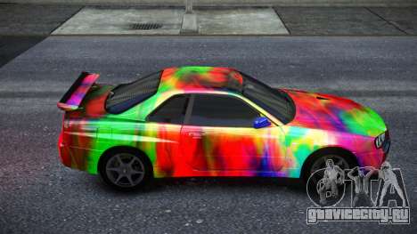 Nissan Skyline R34 Owyna S14 для GTA 4