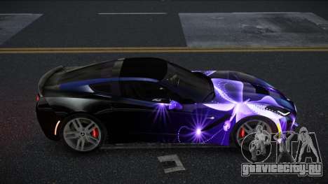 Chevrolet Corvette C7 Ewashu S14 для GTA 4