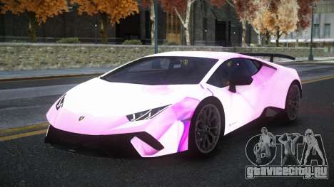 Lamborghini Huracan Lesab S12 для GTA 4