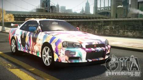 Nissan Skyline R34 Nehgan S2 для GTA 4