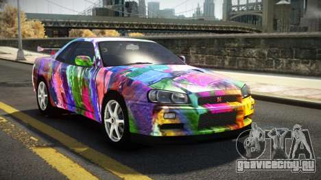 Nissan Skyline R34 Nehgan S4 для GTA 4