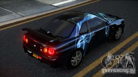 Nissan Skyline R34 Calosca S5 для GTA 4