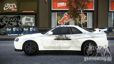 Nissan Skyline R34 Owyna S11 для GTA 4